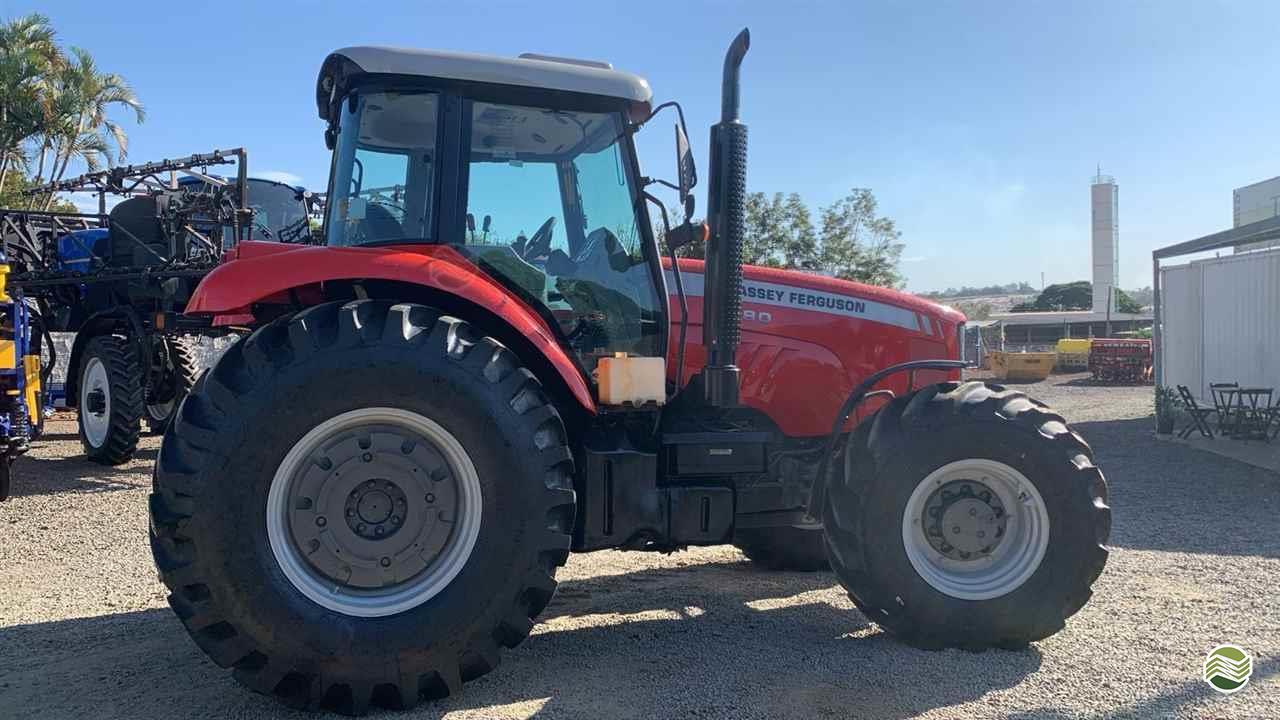 TRATOR MASSEY FERGUSON MF 7180 Tração 4x4 Top 100 Máquinas LONDRINA PARANÁ PR
